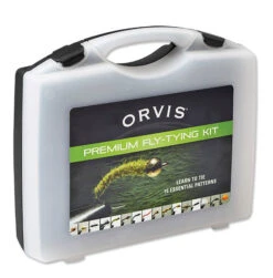 ORVIS PREMIUM FLY-TYING KIT -Wild Fishing Trip Shop 2BT1A6 Alt