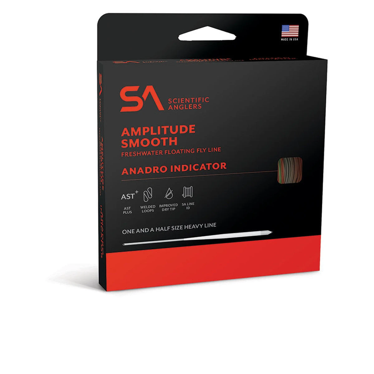 SCIENTIFIC ANGLERS AMPLITUDE SMOOTH - ANADRO NYMPH TAPER 1 SCIENTIFIC ANGLERS AMPLITUDE SMOOTH - ANADRO NYMPH TAPER
