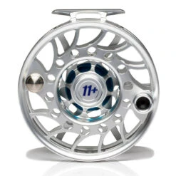 Hatch Iconic 11 Plus Fly Reel -Wild Fishing Trip Shop Iconic11PlusReelClearBlueMidArborBack