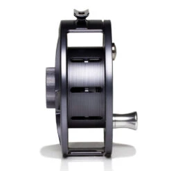 Hatch Iconic 11 Plus Fly Reel -Wild Fishing Trip Shop Iconic11PlusReelgreyBlackLargeArborSide