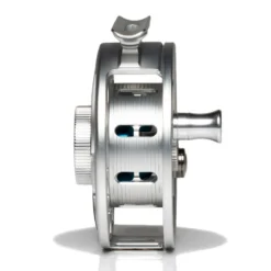 Hatch Iconic 3 Plus Fly Reel -Wild Fishing Trip Shop Iconic3PlusReelClearBlueLargeArborSide