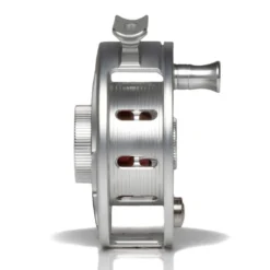 Hatch Iconic 3 Plus Fly Reel -Wild Fishing Trip Shop Iconic3PlusReelClearRedLargeArborSide