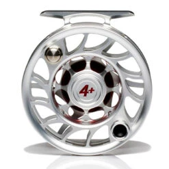 Hatch Iconic 4 Plus Fly Reel -Wild Fishing Trip Shop Iconic4PlusReelClearRedLargeArborBack