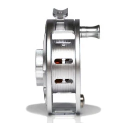 Hatch Iconic 4 Plus Fly Reel -Wild Fishing Trip Shop Iconic4PlusReelClearRedLargeArborSide