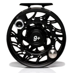 Hatch Iconic 9 Plus Fly Reel -Wild Fishing Trip Shop Iconic9PlusReelBlackSilverMidArborBack