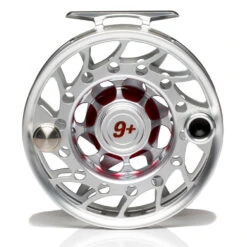 Hatch Iconic 9 Plus Fly Reel -Wild Fishing Trip Shop Iconic9PlusReelClearRedMidArborBack