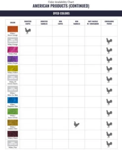 Whiting American Hen Saddle -Wild Fishing Trip Shop WF ColorChart AmericanProduct 7 1a5b5afc 1a4e 472c b7e8 2f0d5947c864