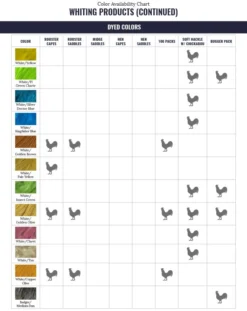 Whiting 100 Pack Size 22 -Wild Fishing Trip Shop WF ColorChart WhitingProduct 6 4017b6a4 604e 48dd 8f89 ada508c4d646